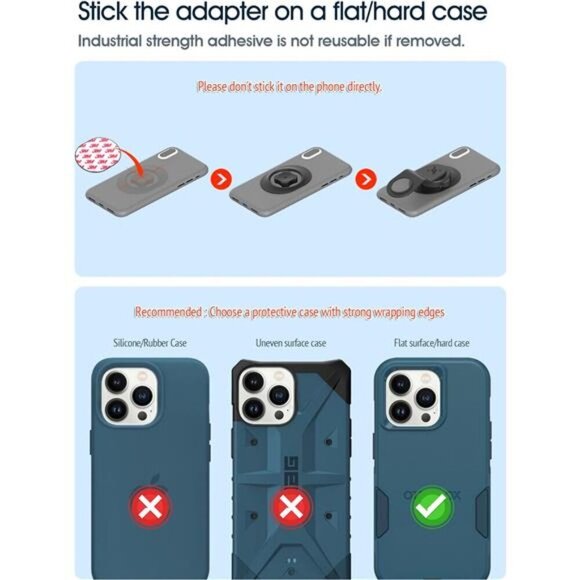 Bike Phone Mount,Mountain Bicycle Cell Phone Holder,Universal Aluminum Handlebar - Picture 4 of 7